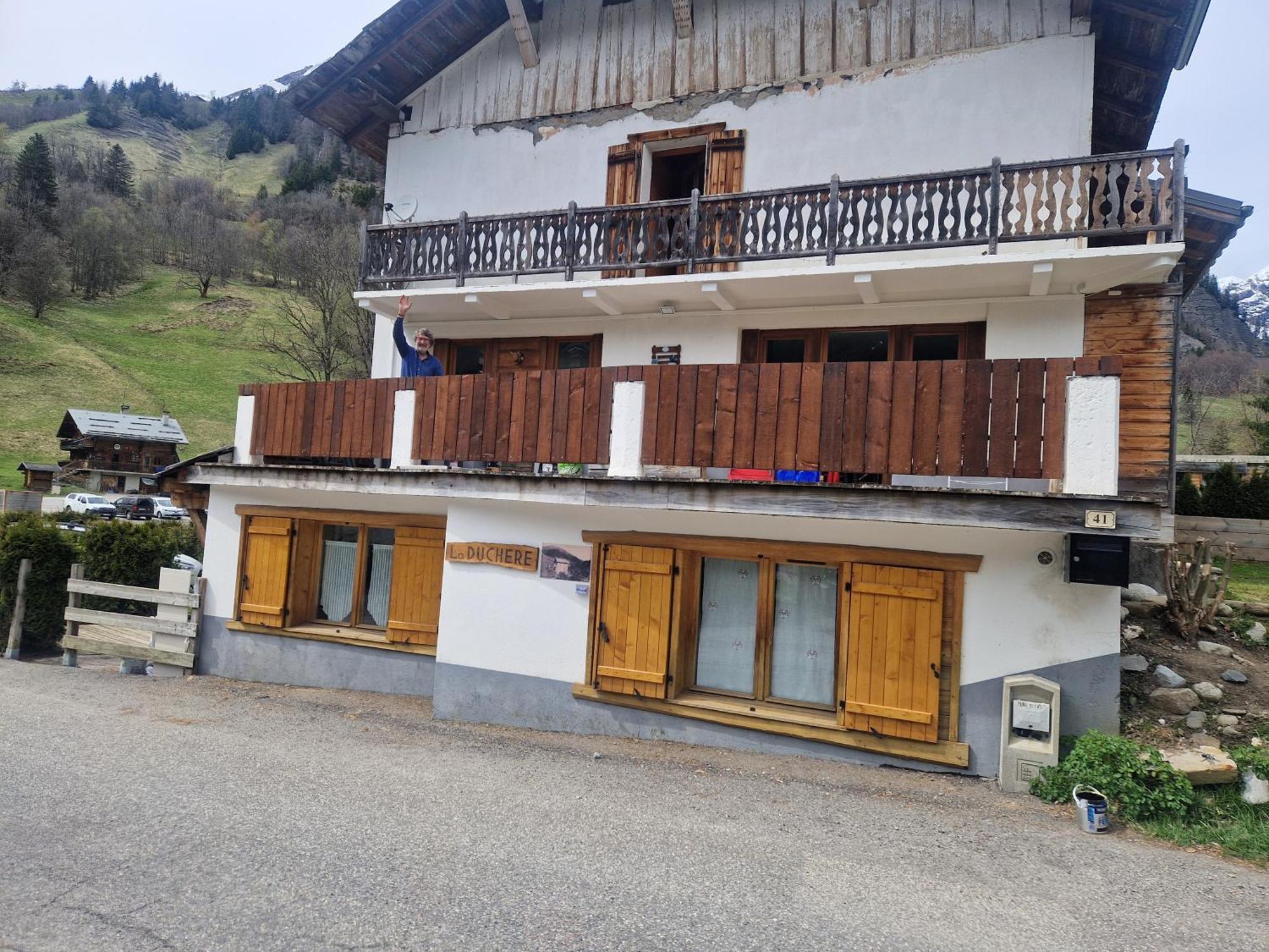 La Duchere 6 Personnes Le Plan La Giettaz Exterior photo